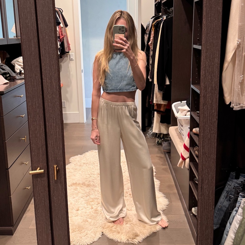 JENNI KAYNE WHITE DEMI PANTS
